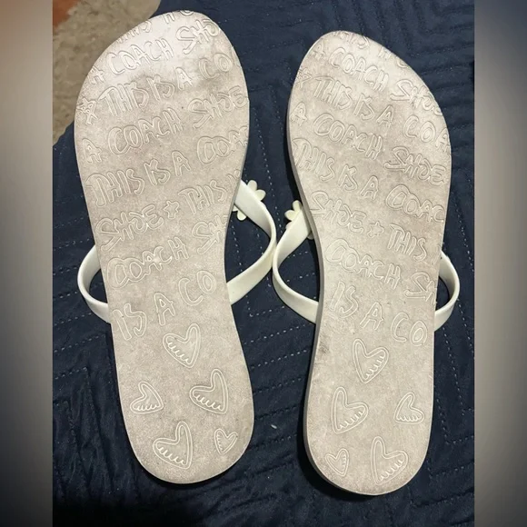Coach Flip Flops - Picture 2 of 8
